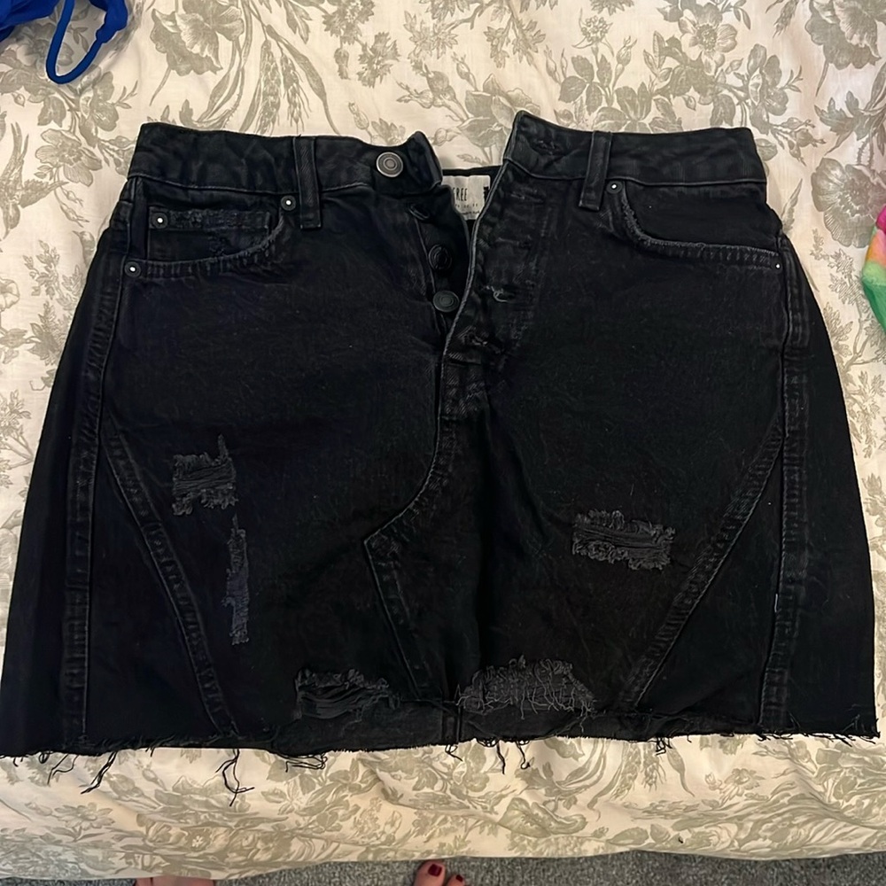 Free people mini skirt